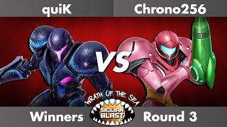 Sicilian Blast Chrono256Samus VS QuikSamusZSSWR3 [upl. by Krasner]