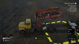 SnowRunner NewGame Selling My Scout Truck and Buying New Stuff Log Mission Part 1 [upl. by Lulu]