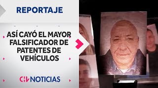 Operación Vendedor viajero Así cayó el MAYOR FALSIFICADOR de patentes de vehículos [upl. by Dirrej489]