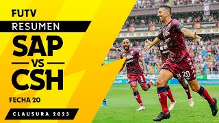 Resumen del juego SAP 2 vs CSH 0  Clausura 2023  Jornada 20 [upl. by Aileek]