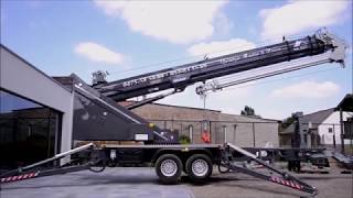 Anhängerkran  Trailer Crane AHK 36 [upl. by Eniamsaj]