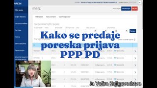 Kako se predaje poreska prijava PPP PD [upl. by Crescantia]