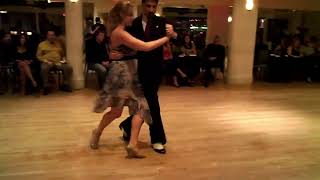 Argentine tango Eduardo Goytia amp Jennifer Wesnousky  Silueta portena [upl. by Tollman]