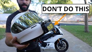 Get better POV footage on your motorcycle GoPro [upl. by Adi]