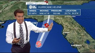 LIVE  ABC ACTION NEWS TRACKING HELENE [upl. by Helbon]