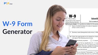 📝W9 Form Generator📝 PDFLiner Easy Guide [upl. by Rufford]