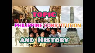 PHILIPPINE CONSTITUTION AND HISTORYDECEMBER 10 2023 PNP ENTRANCE EXAM🧑‍✈️PART 1 [upl. by Atiuqihc]