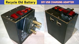 DIY USB Charging Station  Usb Multiport Adapter Making at Home  Electronic Project [upl. by Alleuqram]