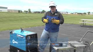 New Trailblazer® 325 EFI Demo 2 of 3 Stick Welding Comparison [upl. by Petite]