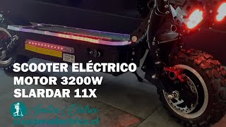 SCOOTER ELÉCTRICO 3200W SLARDAR 11X  SHENGTE 🛴 [upl. by Nnaecarg]