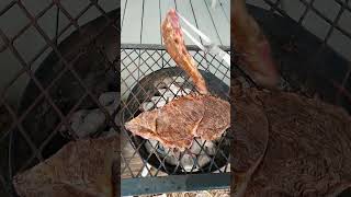 GRILLING STEAKS cooking manstuff outdoors knifestuffwedo usa [upl. by Darla]