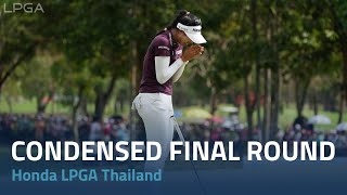 Condensed Final Round  2024 Honda LPGA Thailand [upl. by Enomed]