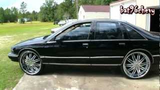 Black 94 Chevy Caprice on 26quot Lexanis  1080p HD [upl. by Sol843]