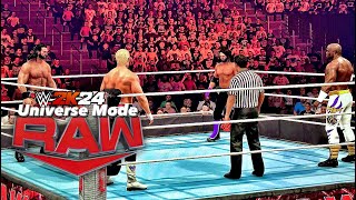 WWE 2K24 Universe Mode Ep14  quotWho Goes to Saudiquot [upl. by Lynch]