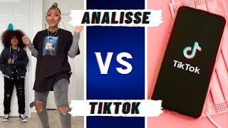 AnalisseWorld VS TikTokers  Best TikTok Dance Battle Compilation [upl. by Gaulin706]