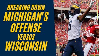 Josh Gattis Michigan Offense vs Wisconsin New Miami OC [upl. by Anilahs]