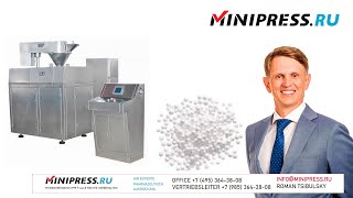 Granulator zur Trockengranulierung von Pulvern GK100 Minipressru [upl. by Sarkaria422]