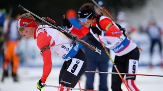 IBU World Championships Relay Men Holmenkollen  12032016 [upl. by Suhploda]