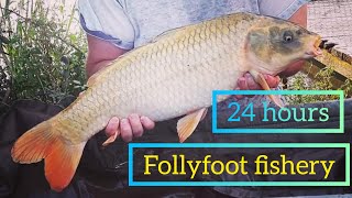 24 hours at follyfoot fishery carp fishing [upl. by Fattal]