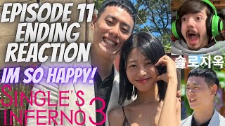 NETFLIX SINGLES INFERNO EPISODE 11 ENDING REACTION THE FINALE AND ENDING IS HERE WHO DOES HE PICK [upl. by Sirroned349]