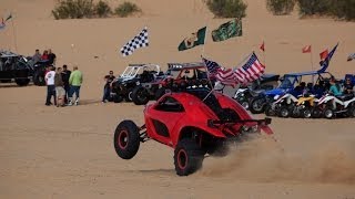 1300 HP Buckshot X2R sandrail Featuring BJ Baldwin in Glamis Dunes [upl. by Acirehs]