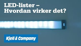 KjellTV – LEDlister Hvordan virker det [upl. by Riley517]