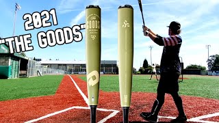 Hitting with the 2021 DEMARINI THE GOODS 2Piece  BBCOR Baseball Bat Reviews [upl. by Niassuh]