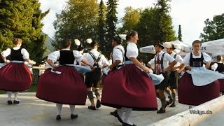 Trachtenverein DSimetsbergler Wallgau plattelt den Schottischen [upl. by Ylirama]