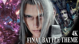 Final Fantasy VII Rebirth OST  Final Boss Battle Theme Full Version Sephiroth One​​Winged Angel [upl. by Eira]