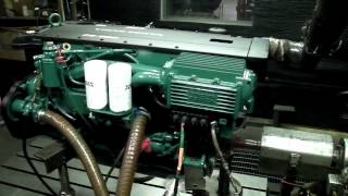 VOLVO PENTA MARINE D6 330HP TEST DYNO [upl. by Maximilien]