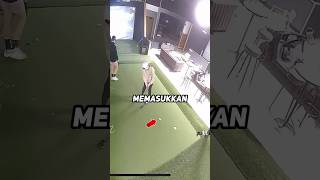 Bila tidak direkam tidak akan ada orang yang percaya dengan golfer ini [upl. by Kinata]