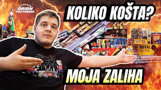 KOLIKO KOŠTA MOJA ZALIHA PIROTEHNIKE [upl. by Jaye]