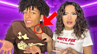 Hickey Prank On Crazy Latina Girlfriend 😳😳 funny couple prank haha [upl. by Aihsirt]