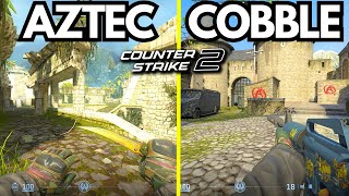 Cobblestone Aztec Cache Season amp Assault in CS2 OLD CSGO MAPS IN CS2 [upl. by Eintruok61]