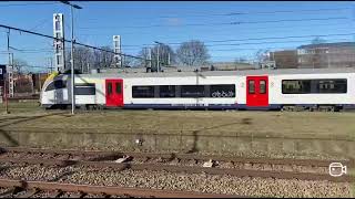 Treinen op Station Schaarbeek 2024 [upl. by Hibbert]