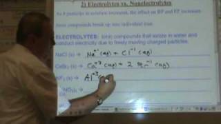 Chemistry Tutorial 103a Colligative Properties Part 1 [upl. by Dex]