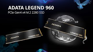 ADATA LEGEND 960 PCIe Gen4 x4 M2 2280 SSD [upl. by Dutch877]