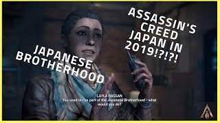 Assassins Creed Japan foreshadowing in AC ODYSSEY Assassins Creed 2019 Revealed in ACODYSSEY [upl. by Annaeed781]