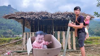 Full Video Wife mysteriously disappears together with small child builds a new bamboo house [upl. by Yerroc]