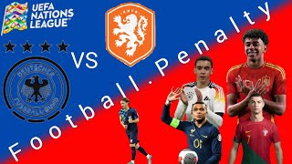 UEFA Nations League A GermanyNetherlands 20242025 Penalty [upl. by Nodroj]