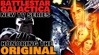 New Battlestar Galactica TV Show Honoring The Original 1978 Series [upl. by Michelsen]