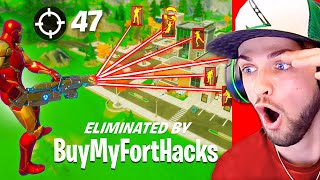 NEW HACKERS are OP in Fortnite Aimbot Wallhack  Banhammer [upl. by Rein]