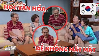 Cả nhà quyết tâm học VĂN HÓA HÀN để không làm MẤT MẶT cháu gái  SIÊU SAO TV [upl. by Dagny]