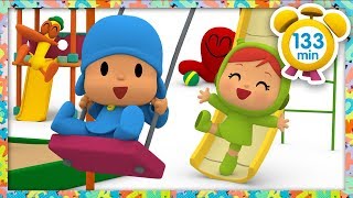 🏞️ POCOYO DEUTSCH  Der Kinderpark  133 min   Cartoons für kinder [upl. by Hallock979]