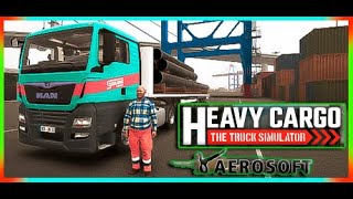 HEAVY CARGO THE TRUCK SIMULATOR  NOVO SIMULADOR DE CAMINHÃO MUITO TOP👍 [upl. by Solrak]