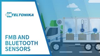 Teltonika FMB and Bluetooth 40 temperature and humidity sensors [upl. by Anits]