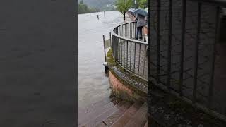 Hochwasser in Hirschhorn und Eberbach 01062024 [upl. by Sherj]