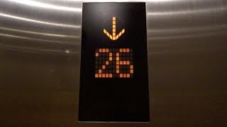 Mitsubishi Elevators  RitzCarlton LA LIVE  Los Angeles California [upl. by Ansley]