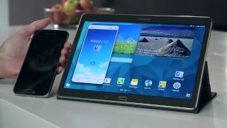 Samsung Galaxy Tab S  How To Side Sync [upl. by Etteyafal]