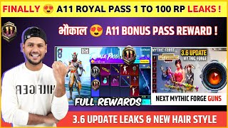 OMG 😍 A11 Royal Pass is Here  Next Mythic Forge Leaks  A11 Royal Pass Bgmi  Next Royal Pass Bgmi [upl. by Eirroc]